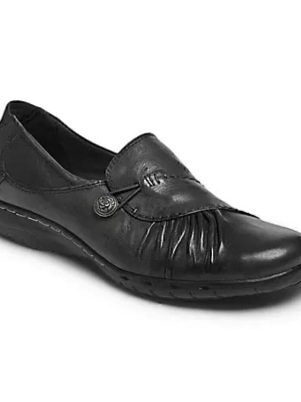 Cobb Hill Rockport Paulette Leather Slip-On Comfort Loafers Size 8